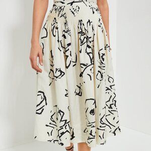 Hunter Bell Onyx Amaryllis Fallon Skirt NWT